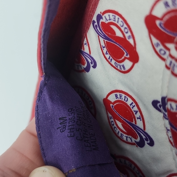 Grasshopper Loafer Red Hat Society Size 6 1/2M - Picture 6 of 6